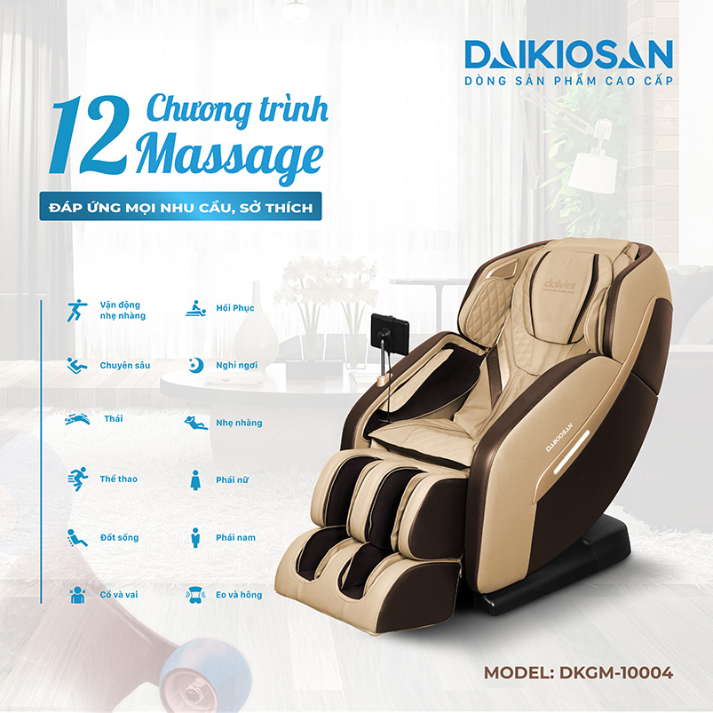 Ghế Massage Daikiosan DKGM-10004