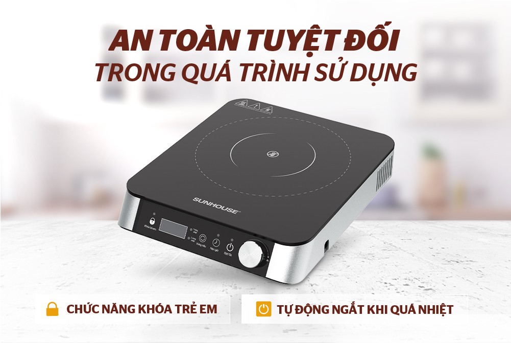 BẾP HỒNG NGOẠI HAI VÒNG NHIỆT SUNHOUSE SHD6024
