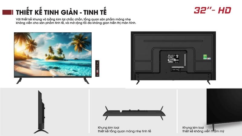 Smart Tivi VSP HD 32 inch VUC32PSH01