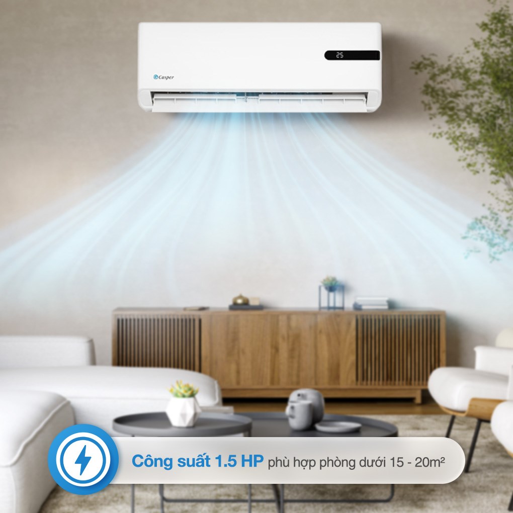 Máy lạnh Casper Inverter 1.5 HP GC-12IB36