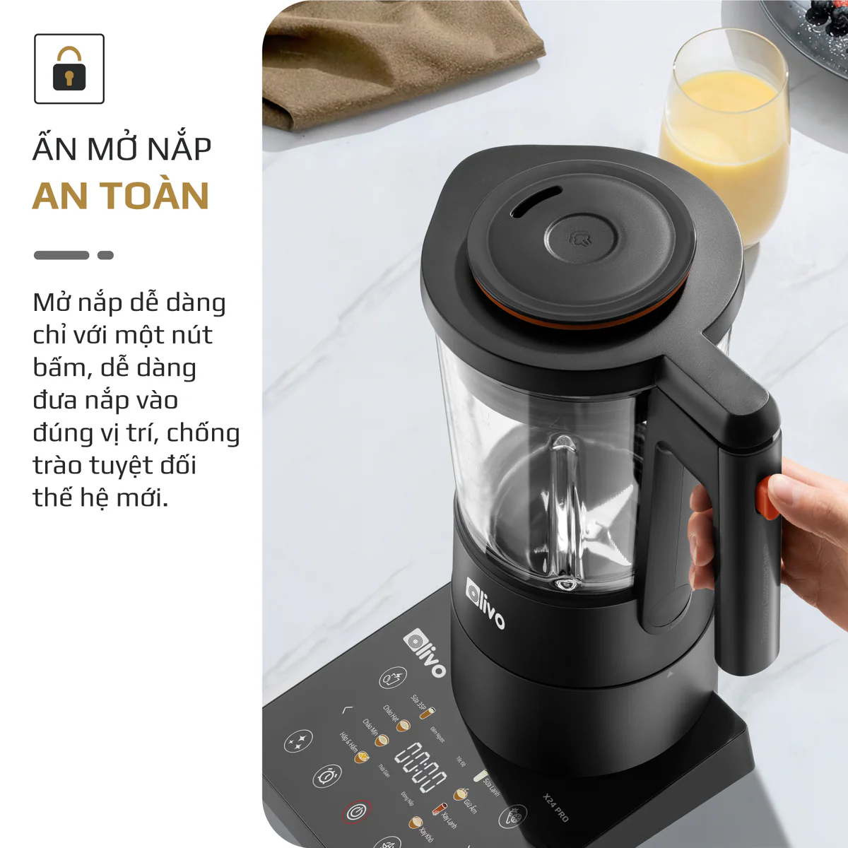 Máy Xay Nấu Đa Năng OLIVO X24 PRO