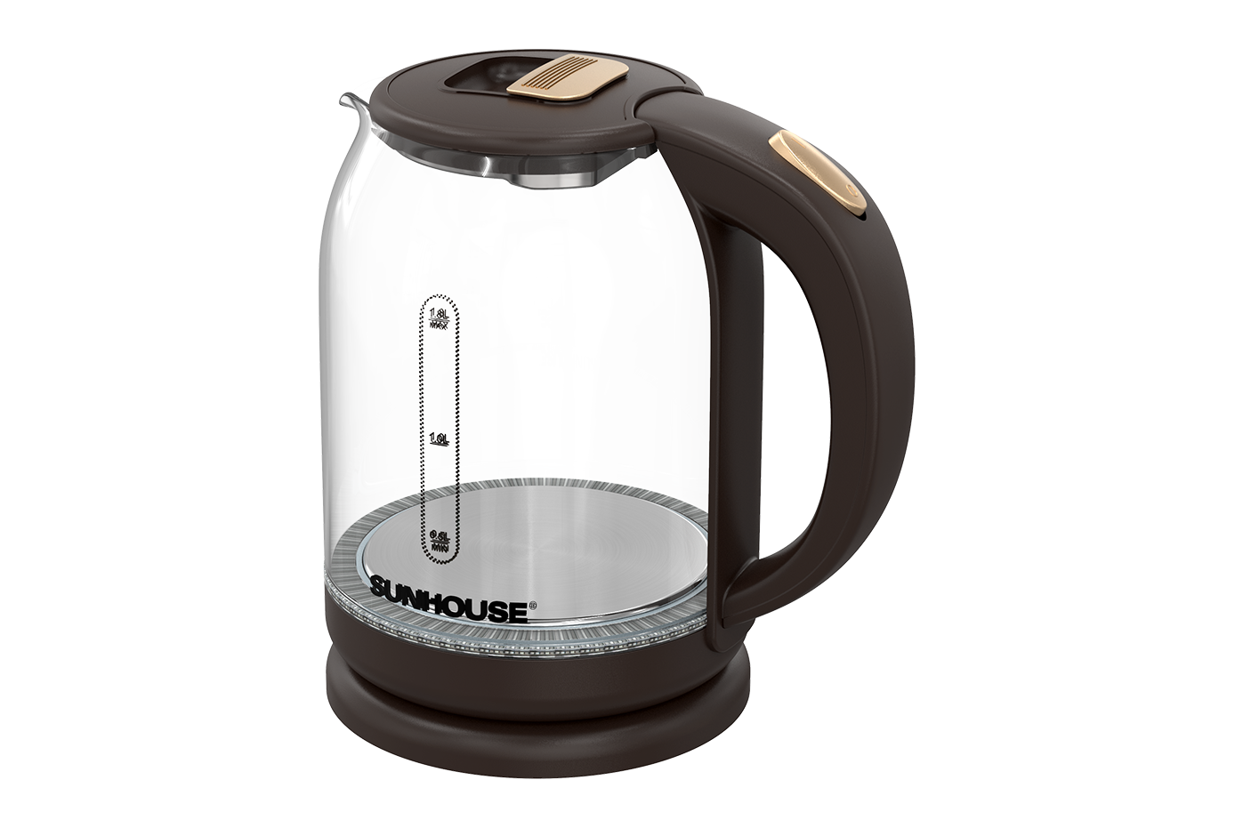 ẤM SIÊU TỐC THUỶ TINH 1.8L SUNHOUSE SHD1212