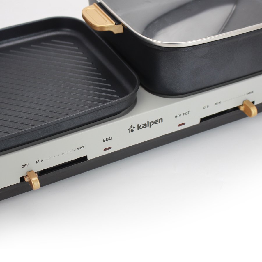 Bếp Nướng Lẩu Hai Ngăn Tháo Rời Đa Năng Kalpen PP99