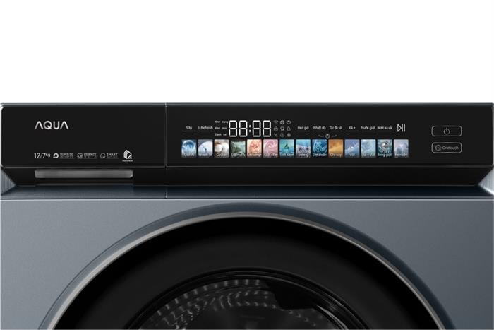 Máy giặt sấy Aqua Inverter 12 kg – 7 kg AWD12-BD4377U1L(GN)