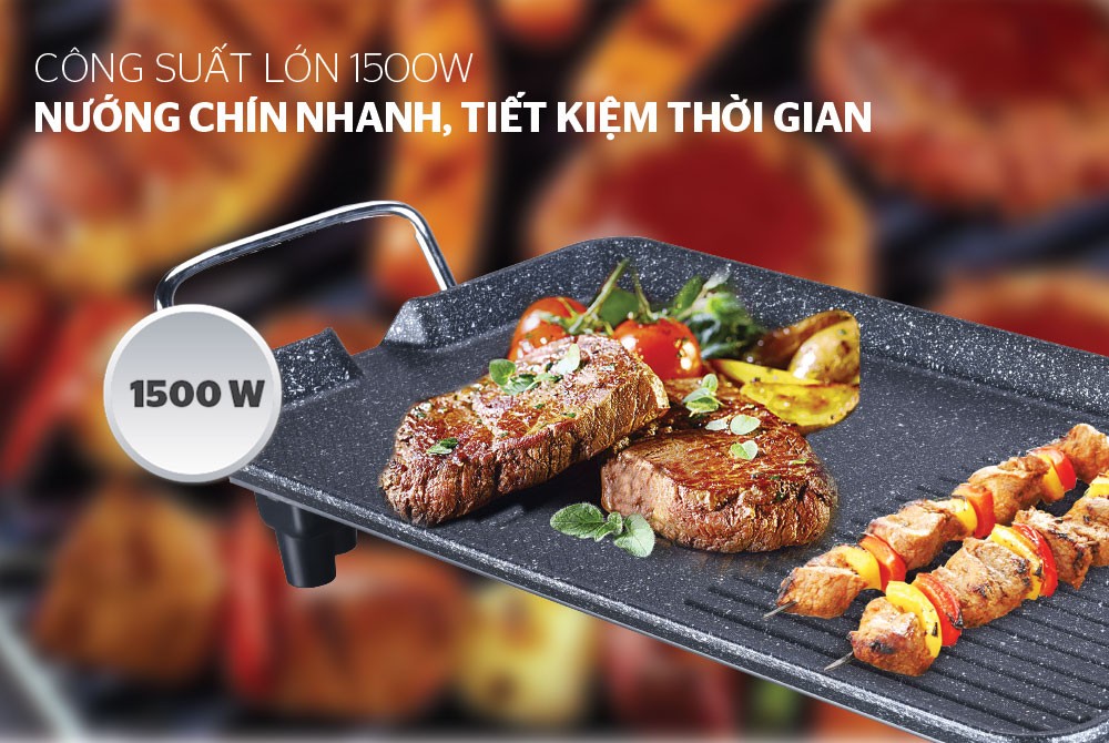 BẾP NƯỚNG ĐIỆN SUNHOUSE SHD4607