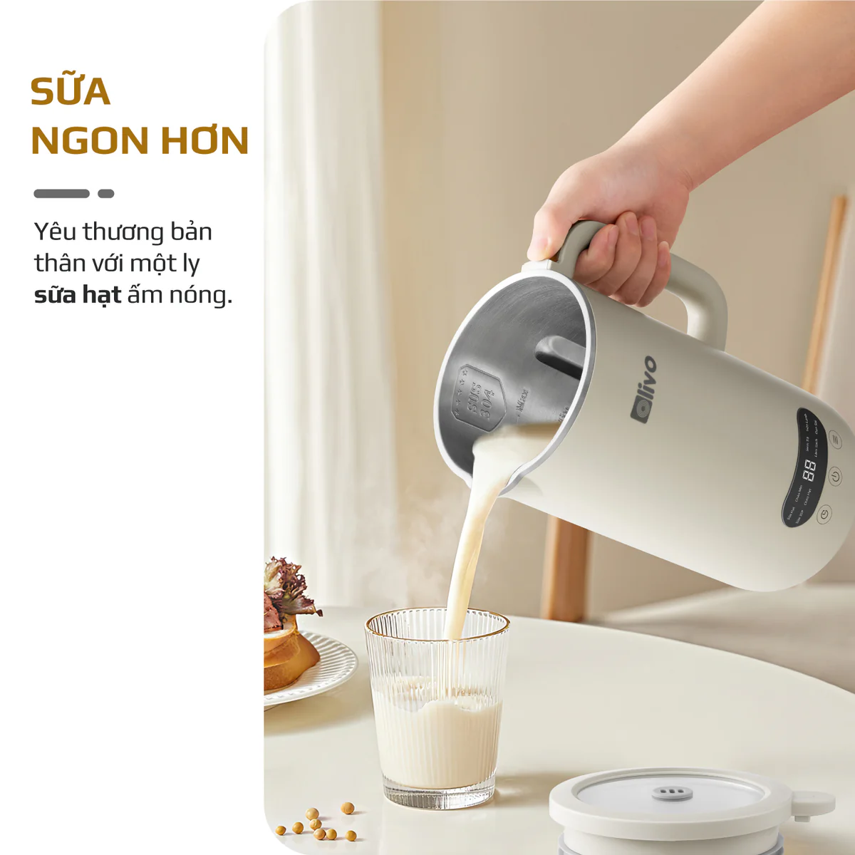 Máy Xay Nấu Đa Năng OLIVO CB1000