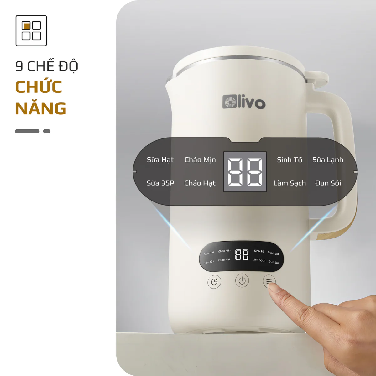 Máy Xay Nấu Đa Năng OLIVO CB1000