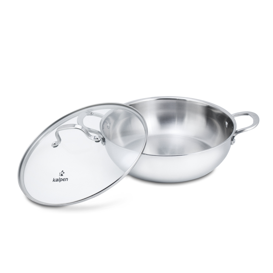 Chảo Lẩu Inox 3 Lớp Đúc Liền Khối Kalpen KP-8528