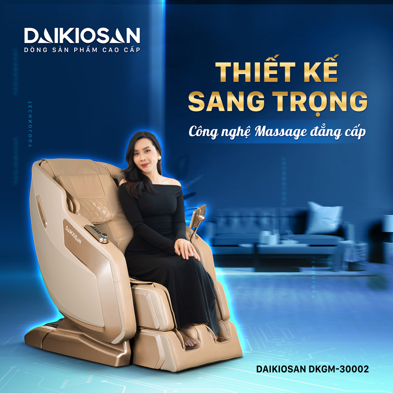 Ghế Massage Daikiosan DKGM-30002(LCD)