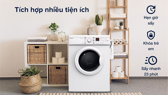 MÁY SẤY THÔNG HƠI CASPER 7.2 KG TD-72VWD