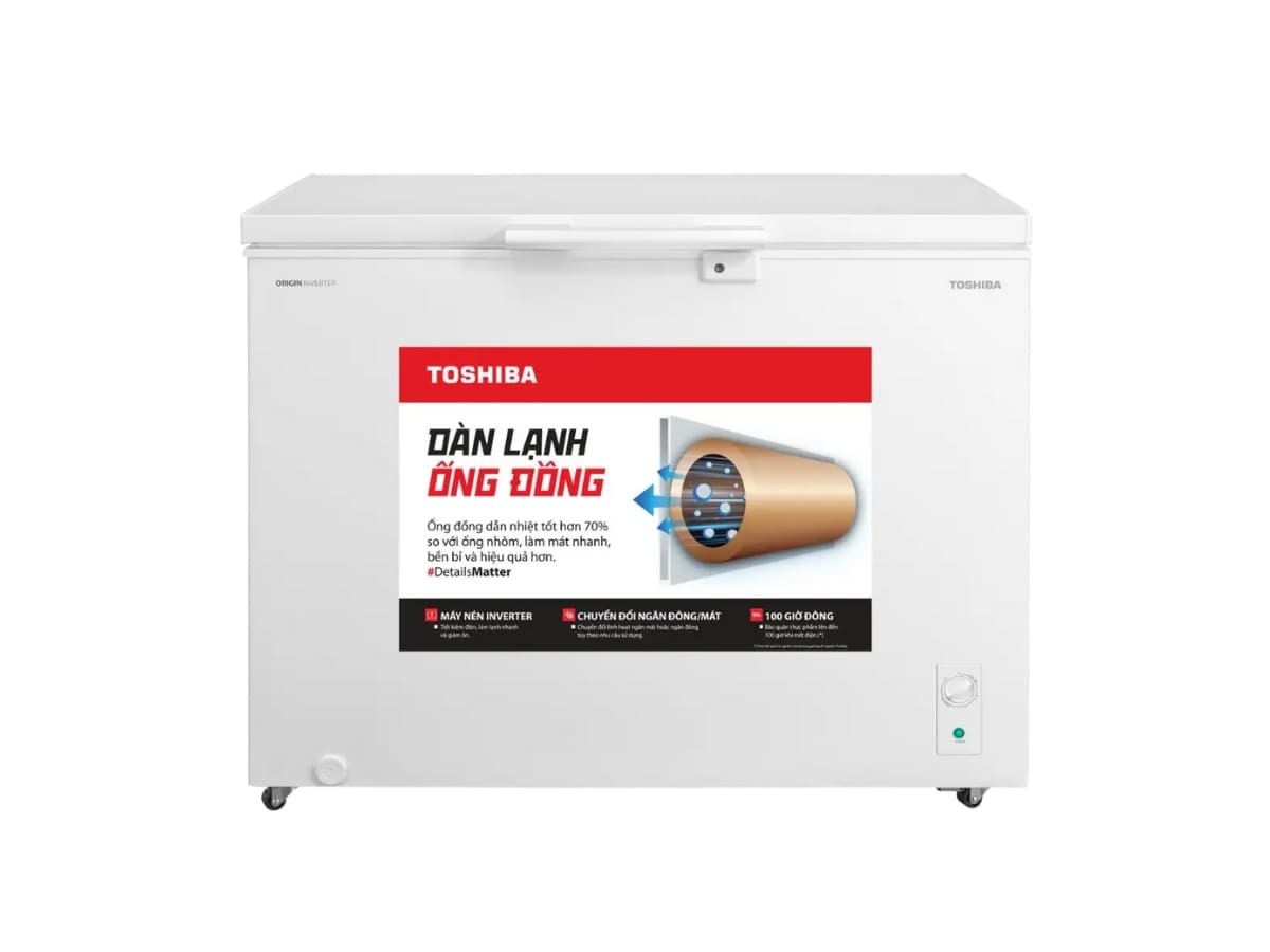 Tủ đông Toshiba Inverter 293 lít GR-RC390CM-PMV(01)