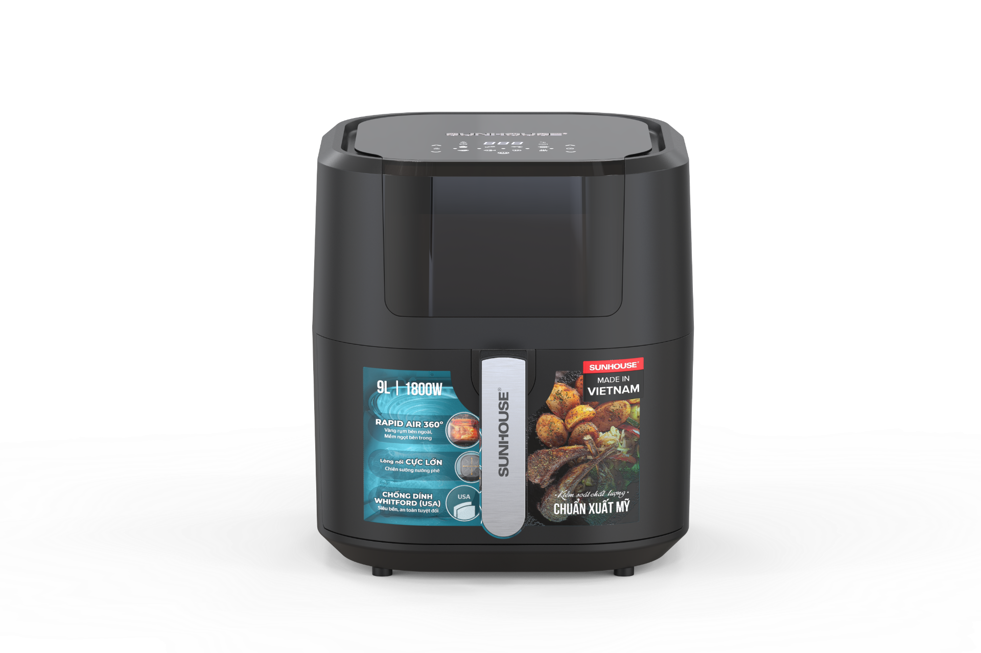 Nồi Chiên Không Dầu 9 Lít Sunhouse SHD4082
