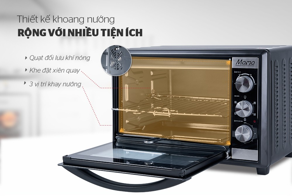 LÒ NƯỚNG 50L SUNHOUSE MAMA SHD4250S