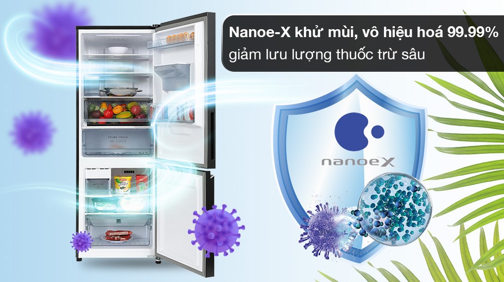 Tủ Lạnh Panasonic Inverter 300 Lít NR‑BV331WGKV