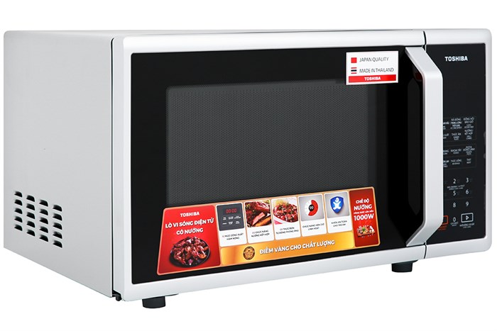 Lò vi sóng có nướng Toshiba ER-SGS23(S1)VN – Dung tích 23 lít