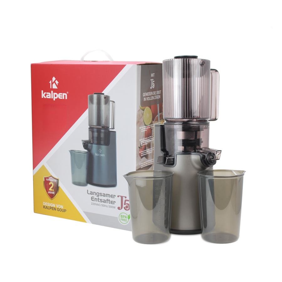 Máy Ép Chậm Kalpen J5 – Ép kiệt nước, giữ trọn dinh dưỡng