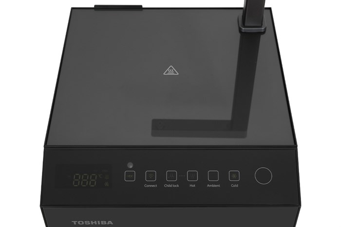 Máy lọc nước RO nóng nguội lạnh Toshiba TWP-W2396SVN(M) 10 lõi – Công nghệ RO 75 GPD Mỹ, đèn UV diệt khuẩn, tạo nước kiềm