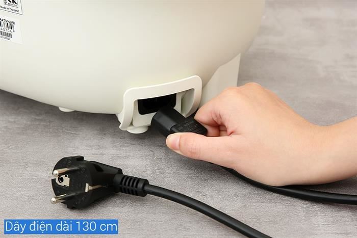 Nồi cơm điện tử Toshiba 1.8 lít RC-18DR4TVN(W) – Công nghệ nấu 3D, lòng nồi Binchotan, 11 chế độ nấu đa dạng