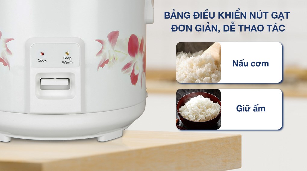 Nồi cơm điện Panasonic 1.8 lít SR-MVN18FRAX