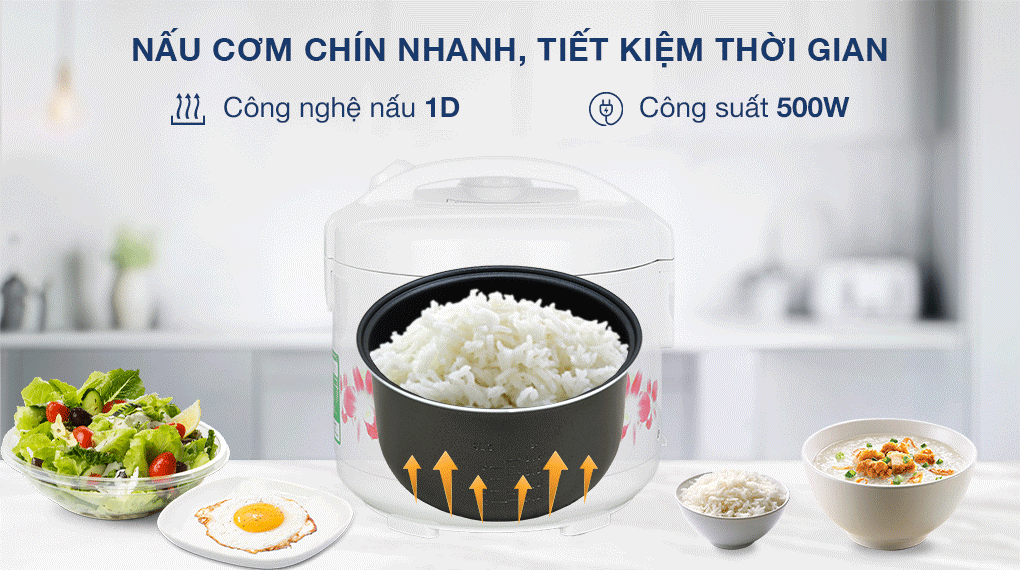 Nồi cơm điện Panasonic 1 lít SR-MVN10FRAX