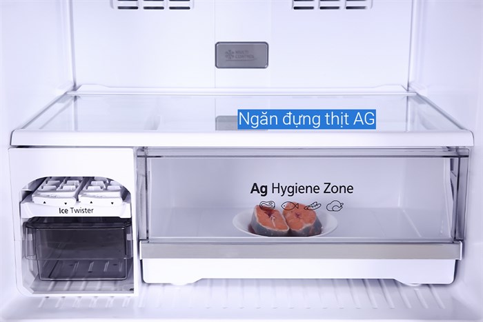 Tủ lạnh Panasonic Inverter 550 lít Multi Door NR-DZ601VGKV
