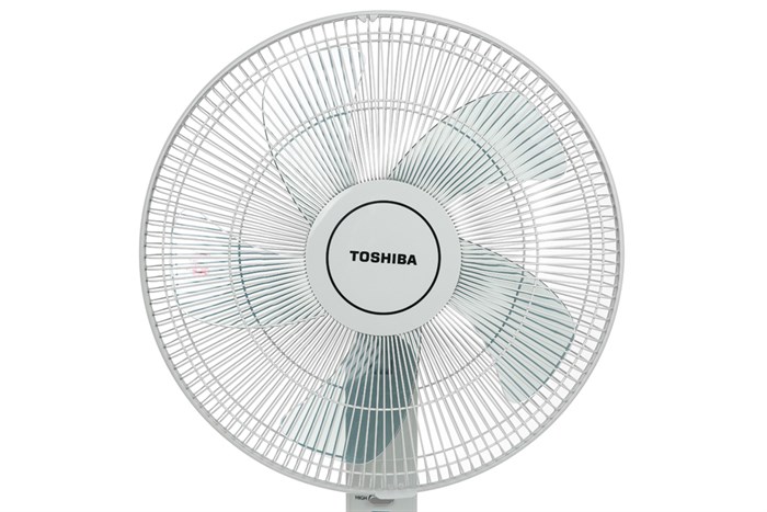 Quạt đứng Toshiba F-LSA10(H)VN 5 cánh 50W – Quạt cây điều khiển nút nhấn, 3 tốc độ gió