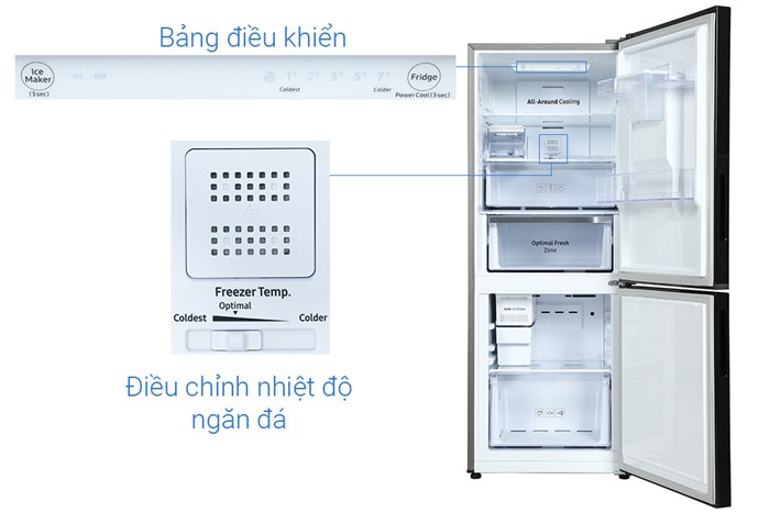 Tủ lạnh Samsung Inverter 276 lít RB27N4190BU/SV