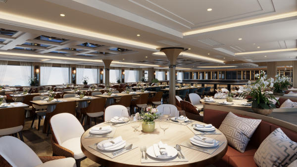 Nhà hàng du thuyền Luna Halong Cruise