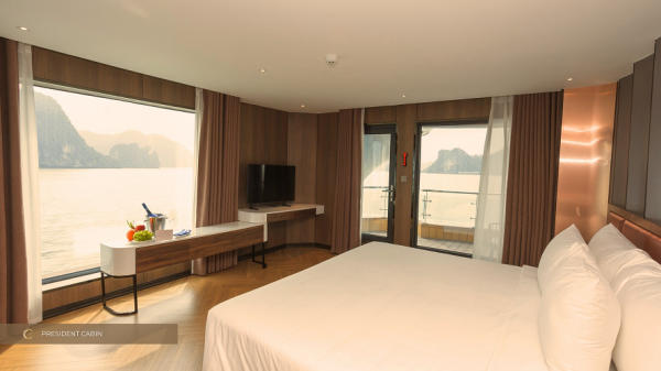Dịch vụ phòng nghỉ trên tàu Luna Halong