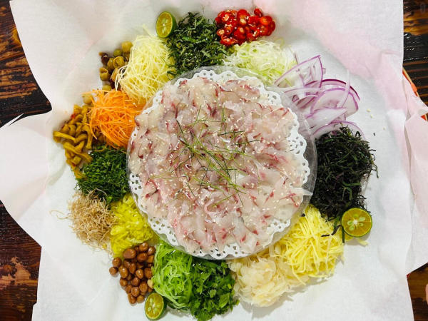 gỏi cá Hoành Châu Nam Ninh