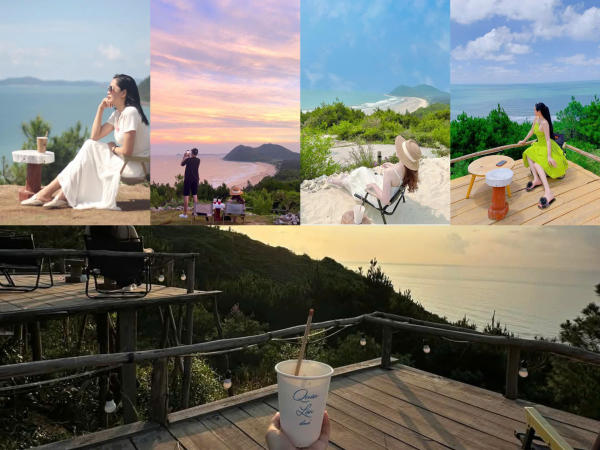 Quán cafe đẹp trên đảo Quan Lạn Quán cafe đẹp trên đảo Quan Lạn