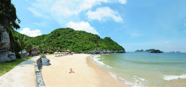 bãi biển Cát Bà đẹp