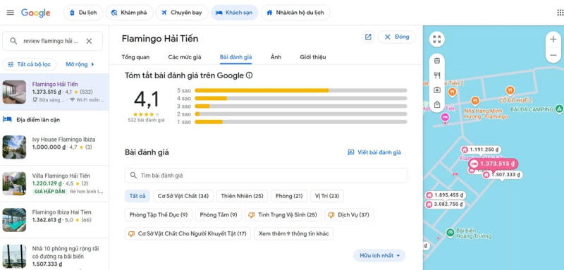 bài đánh giá flamingo hải tiến
