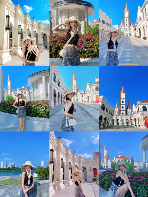 Chụp ảnh và check in quanh bến tàu Đình Tử