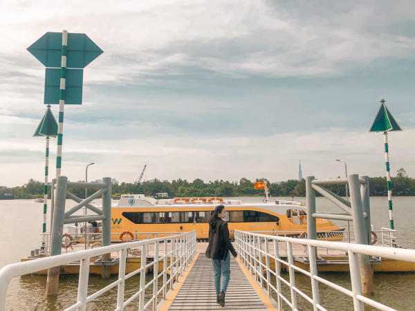 Bến tàu Bạch Đằng - Check in Sài Gòn Bến tàu Bạch Đằng - Check in Sài Gòn