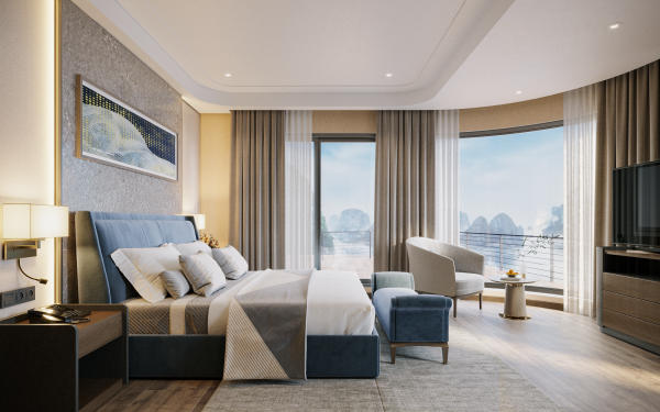 Hình ảnh phòng du thuyền Calista Halong Cruise 03 Hình ảnh phòng du thuyền Calista Halong Cruise 03