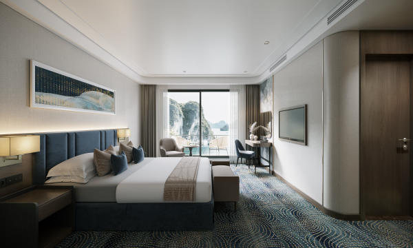 Hình ảnh phòng du thuyền Calista Halong Cruise Hình ảnh phòng du thuyền Calista Halong Cruise