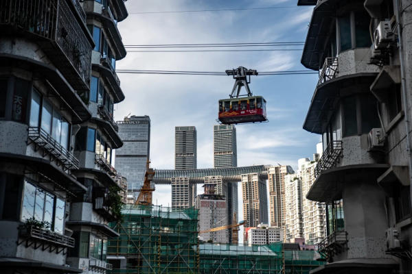 Ga Bắc cáp treo sông Trường Giang có gì