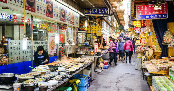 Phố mua sắm và ẩm thực Dongdaemun, Seoul, Hàn Quốc 01 Phố mua sắm và ẩm thực Dongdaemun, Seoul, Hàn Quốc 01