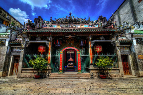 Chùa bà Thiên Hậu - Check in Sài Gòn Chùa bà Thiên Hậu - Check in Sài Gòn
