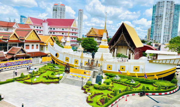 Wat Yannawa - Ngôi chùa Thái Lan nổi tiếng Wat Yannawa - Ngôi chùa Thái Lan nổi tiếng