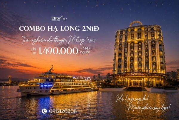 Combo du thuyền Ha Long 2 ngày 1 đêm