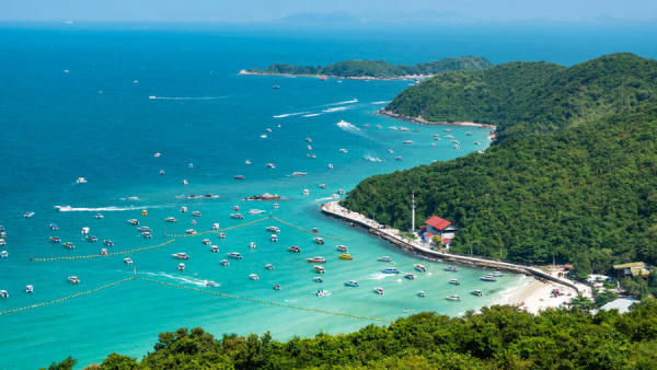 Đảo san hô Coral Island, Pattaya, Thái Lan Đảo san hô Coral Island, Pattaya, Thái Lan