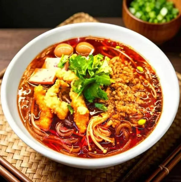 Bún chua cay Trùng Khánh