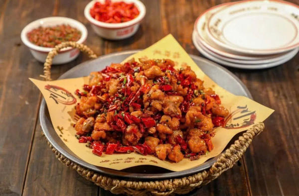 Gà cay đặc sản Trùng Khánh