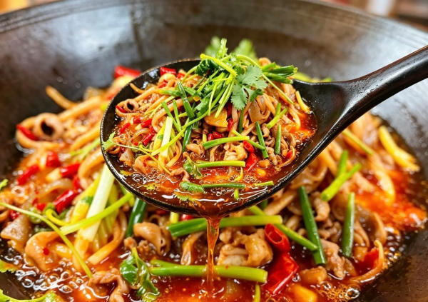 Lòng gà Kiềm Giang đặc sản Trùng Khánh