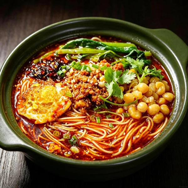 Mì đậu thịt băm Trùng Khánh