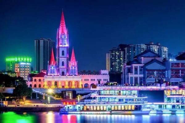 Du ngoạn ngắm cảnh đêm Nam Ninh