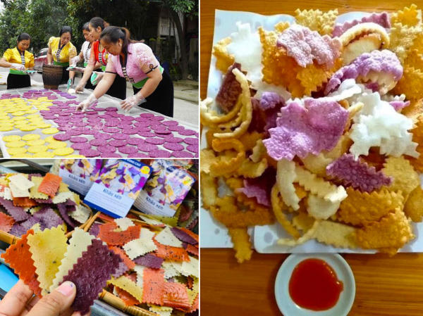 Bánh Khẩu Xén - Đặc sản Điện Biên mùa về làm quà Bánh Khẩu Xén - Đặc sản Điện Biên mùa về làm quà