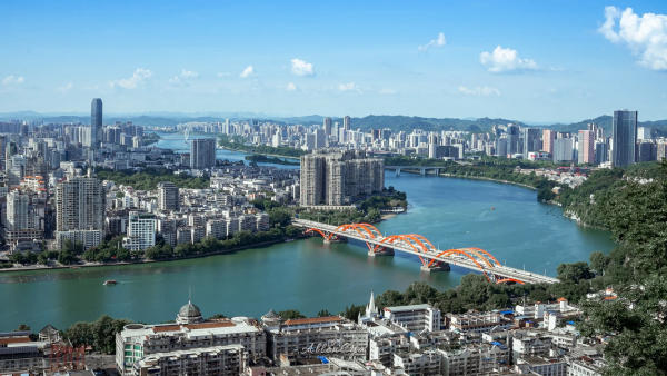 Cảnh đẹp sông Liễu Giang - Liễu Châu